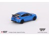 HONDA CIVIC TYPE R BOOST 2023 - modrá - 1:64 - Mini GT