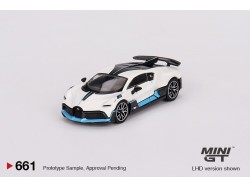 BUGATTI DIVO - bílá - 1:64 - Mini GT