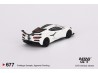 CHEVROLET CORVETTE Z06 2023 - WHITE - 1:64 - Mini GT