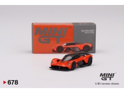 ASTON MARTIN VALKYRIE - ORANGE/BLACK - 1:64 - Mini GT