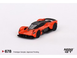 ASTON MARTIN VALKYRIE - ORANGE/BLACK - 1:64 - Mini GT