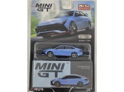 HYUNDAI ELANTRA N - modrá - 1:64 - Mini GT-MIJO