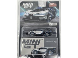 BUGATTI VISION GRAN TURISMO - stříbrná/černá - 1:64 - Mini GT