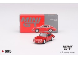 PORSCHE 911 (901) 1963 - červená - 1:64 - Mini GT