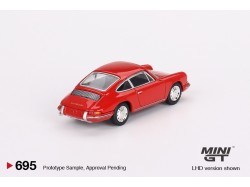 PORSCHE 911 (901) 1963 - červená - 1:64 - Mini GT