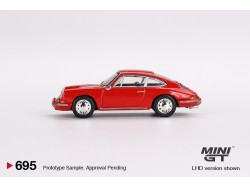 PORSCHE 911 (901) 1963 - červená - 1:64 - Mini GT