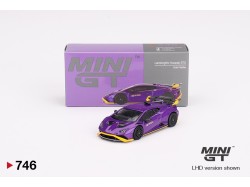 LAMBORGHINI HURACAN STO 2023 – fialová - 1:64 - Mini GT