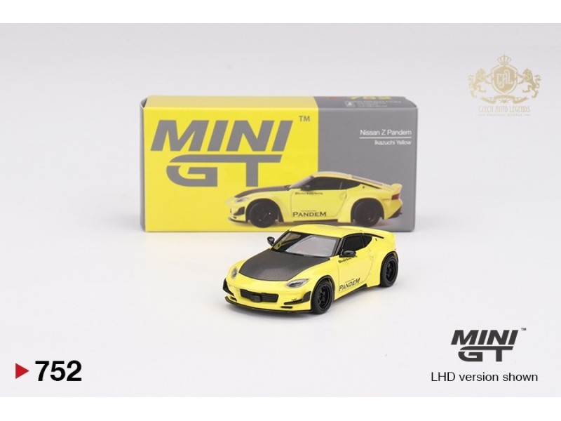 NISSAN Z 400 IKAZUCHI 2024 - YELLOW PANDEM - 1:64 - Mini GT