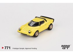 LANCIA STRATOS HF STRADALE GIALLO FLY 1975 - 1:64 - Mini GT