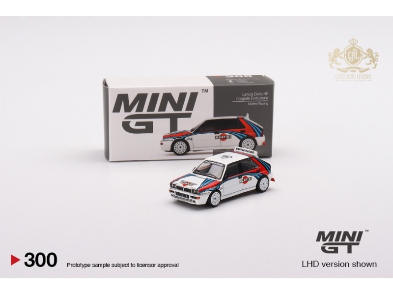 LANCIA DELTA HF INTEGRALE EVOLUZIONE MARTINI RACING 1992 - 1:64 - Mini GT