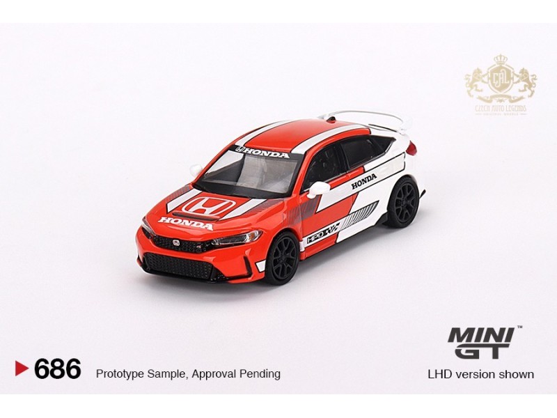 HONDA CIVIC TYPE R PACE CAR 2023 - 1:64 - Mini GT