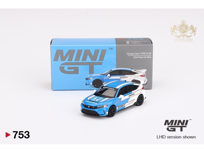 HONDA CIVIC TYPE R n.3 PACE CAR 2023 - 1:64 - Mini GT