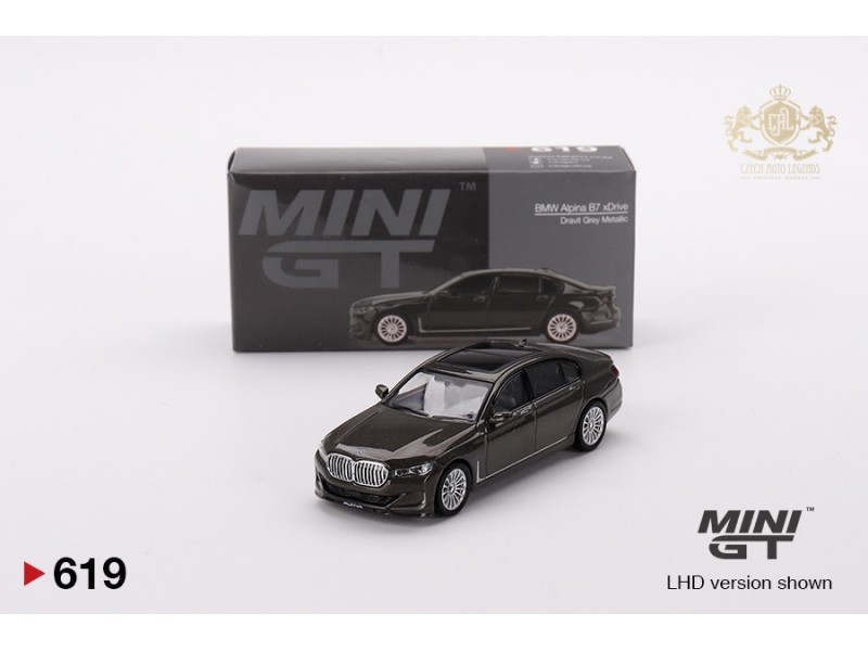 ALPINA B7 XDRIVE DRAVIT 2023 - GREY METALLIC - 1:64 - Mini GT