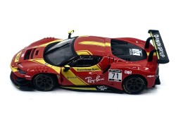FERRARI - 296 GT3 3.0L TWIN TURBO V6 N 71 RACING 2023  1:43   - Bburago