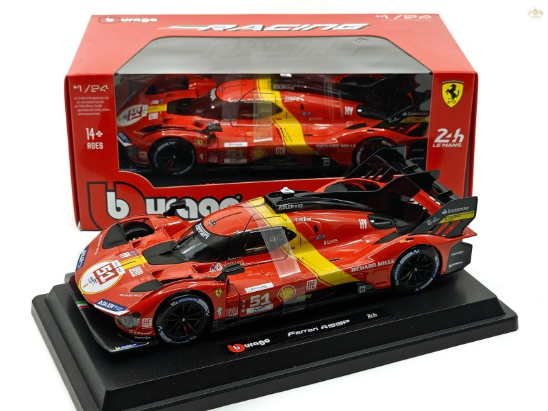 FERRARI - 499P 3.0L TURBO V6 TEAM FERRARI AF CORSE n.51 WINNER 24h