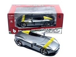 Ferrari Monza SP1 - 2018 1:24  - silver - Bburago