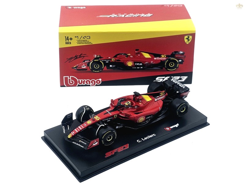 F1 SF-23 TEAM SCUDERIA FERRARI N 16 SEASON 2023  1:43 Bburago