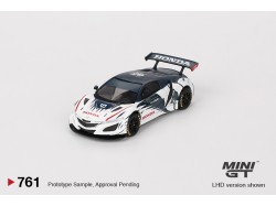 HONDA NSX GT3 EVO ALPHATAURI YUKI TSUNODA RED BULL FORMULA NURBURGRING 2023 - WHITE - 1:64 - Mini GT