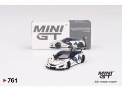 HONDA NSX GT3 EVO ALPHATAURI YUKI TSUNODA RED BULL FORMULA NURBURGRING 2023 - bílá - 1:64 - Mini GT