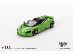 MCLAREN 720S SPIDER  2024 - MANTIS GREEN - 1:64 - Mini GT