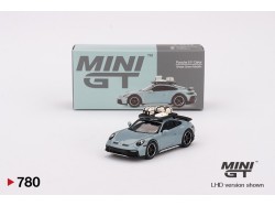 PORSCHE 911 (992) DAKAR  2024 - zelená - 1:64 - Mini GT