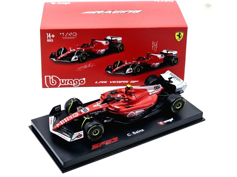 F1 SF-23 TEAM SCUDERIA FERRARI N 55 SEASON 2023  1:43 Bburago