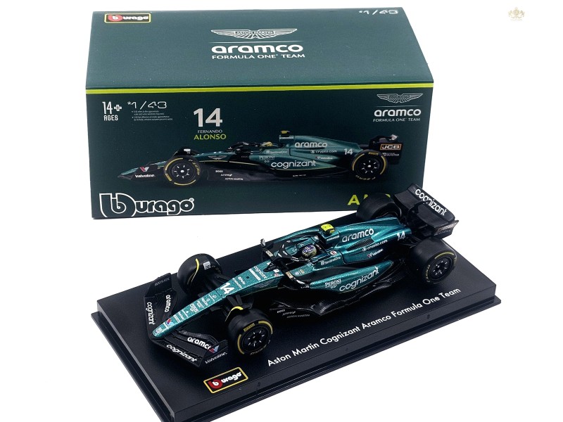 F1 -ASTON MARTIN  AMR23 TEAM ARAMCO COGNIZANT N 14 SEASON 2023 - 1:43