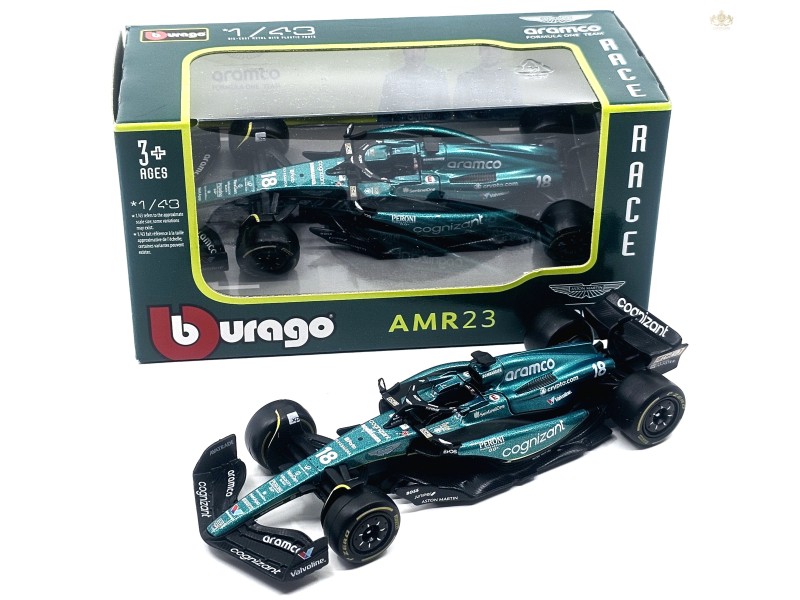 F1 -ASTON MARTIN  AMR23 TEAM ARAMCO COGNIZANT N 18 SEASON 2023 - 1:43