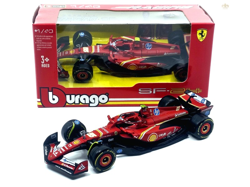 F1 SF-24 TEAM SCUDERIA FERRARI no.16  SEASON 2024  1:43 Bburago - Leclerc