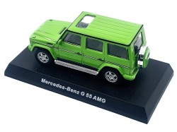 Mercedes Benz G class G55 AMG 2012 - zelená - Kyosho