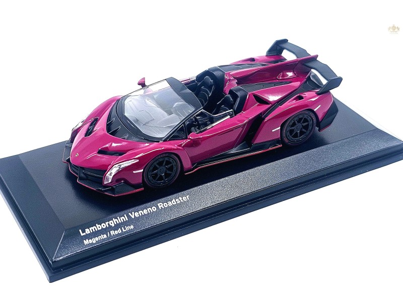 Lamborghini Veneno Roadster - magenta - Kyosho