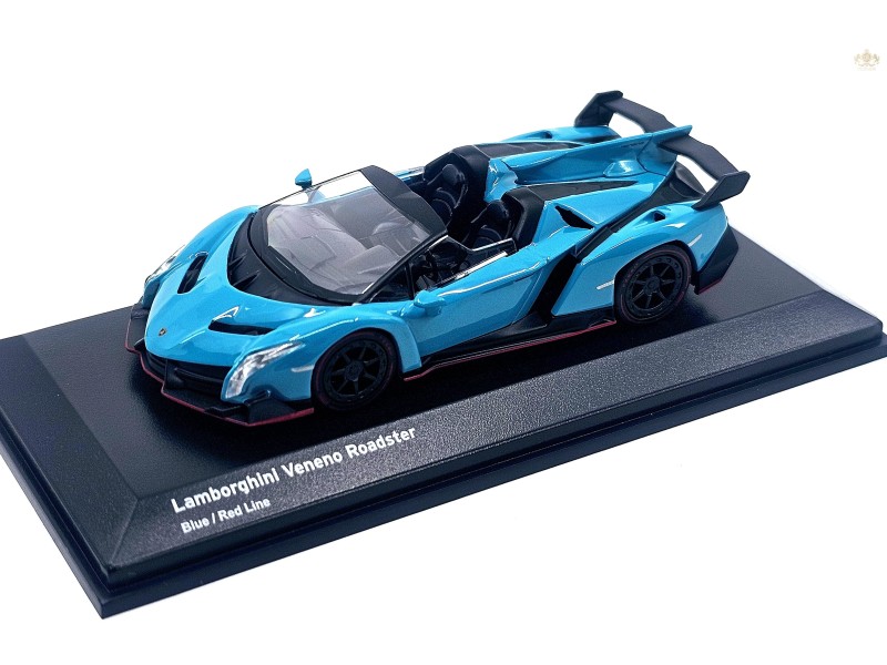 Lamborghini Veneno Roadster - blue - Kyosho