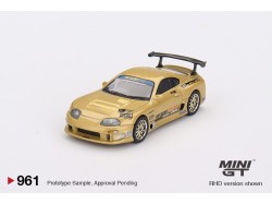 Toyota Supra (A80) Top Secret GT-300 - gold - 1:64 - Mini GT