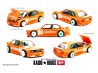 BMW M3 E30 KAIDOHAUS 1989 - orange - 1:64 - Mini GT - Kaido House