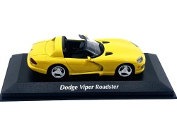 Dodge Viper Roadster - 1993 - yellow- 1:43 - Minichamps