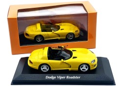 Dodge Viper Roadster - 1993 - yellow- 1:43 - Minichamps
