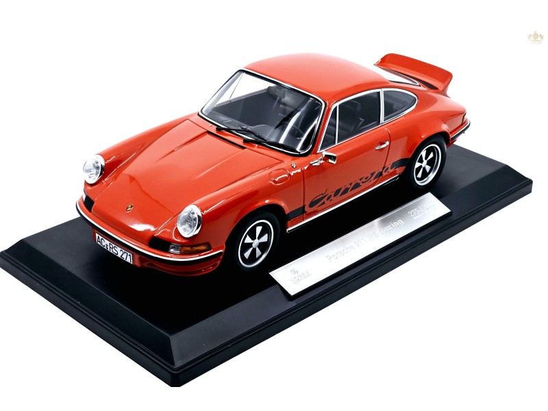 Porsche 911 2.7 Carrera RS (1973) - orange with black dekor - 1:18 - N