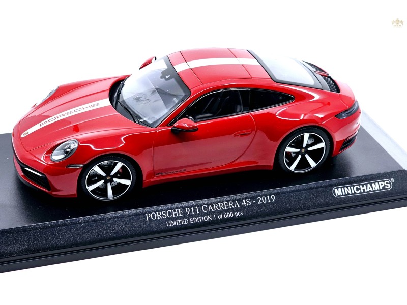 Porsche 992 Carrera 4S  2019 - 1/18 Minichamps