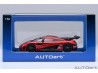 Koenigsegg One:1 1:64 apple red/carbon fiber/silver stripes - AUTOart