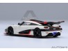 Koenigsegg One:1 1:64 pebble white/carbon black/red accents - AUTOart