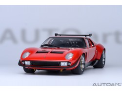 Lamborghini Miura Jota SVR 1968 1:18 červená - AUTOart