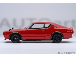 Nissan Skyline 2000 GT-R 1973 (KPGC110) tuned version 1:18 červená - AUTOart