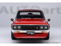 Nissan Skyline 2000 GT-R 1973 (KPGC110) tuned version 1:18 (red) - AUTOart