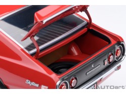 Nissan Skyline 2000 GT-R 1973 (KPGC110) tuned version 1:18 (red) - AUTOart