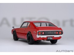 Nissan Skyline 2000 GT-R 1973 (KPGC110) tuned version 1:18 červená - AUTOart