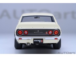 Nissan Skyline 2000 GT-R 1973 (KPGC110) tuned version 1:18 (white) - AUTOart