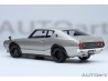 Nissan Skyline 2000 GT-R 1973 (KPGC110) tuned version 1:18 (silver) - AUTOart