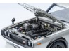 Nissan Skyline 2000 GT-R 1973 (KPGC110) tuned version 1:18 (silver) - AUTOart