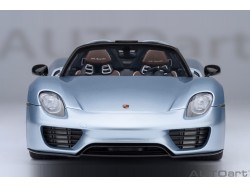 Porsche 918 Spyder 2013 blue WEISSACH PACKAGE 1:18 modrá - AUTOart