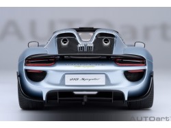 Porsche 918 Spyder 2013 blue WEISSACH PACKAGE 1:18 modrá - AUTOart